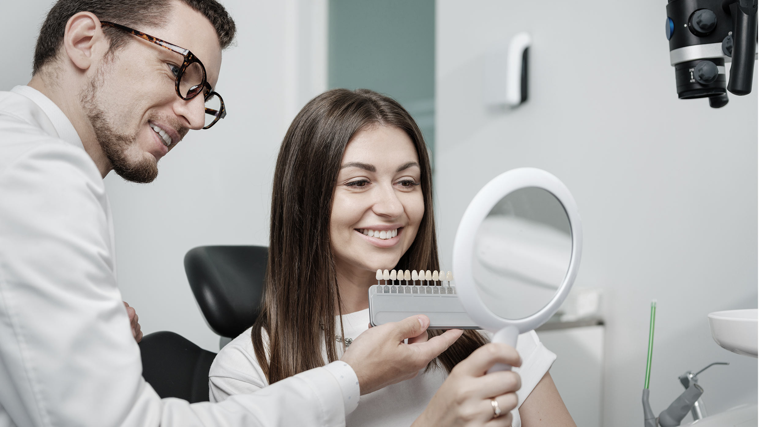 20 Colore Denti Denti Dentali Guida Colori AD Materiale In Porcellana - Foto 6